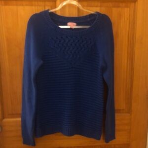 Lilly Pulitzer Royal Blue Crew Neck Sweater